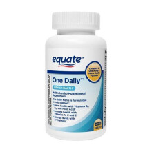 Equate One Daily Men's Health Multivitamin/Multimineral Supplement Tablets, 200 Count