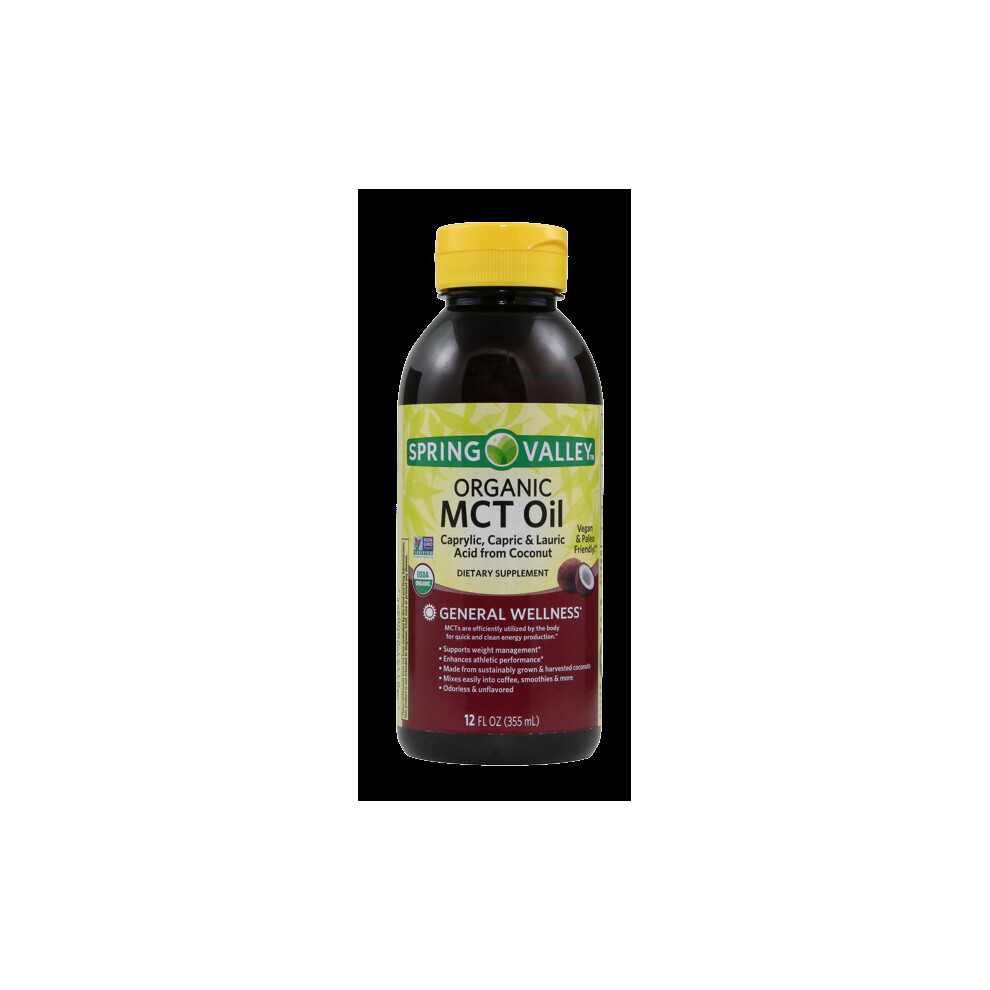 Spring Valley MCT Oil, 12 fl oz-image-OPC-P956G7Q-NEW