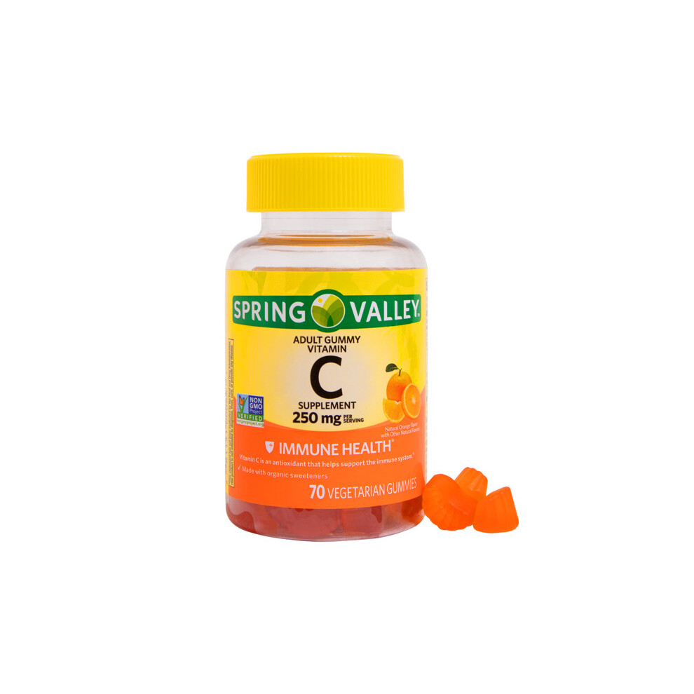 Spring Valley Vegetarian Vitamin C Gummies, 70 Ct