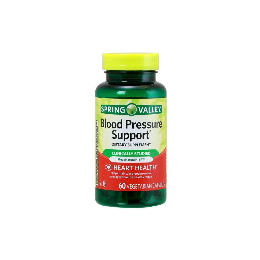 Spring Valley Blood Pressure Support 60 Vegetarian Capsules