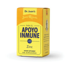 Santo Remedio Para El Apoyo Inmune, Zinc Dietary Supplement Capsules, 30 Mg, 30 Ct