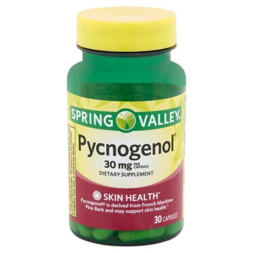 Spring Valley Pycnogenol Capsules, 30 mg, 30 count