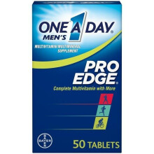 One-A-Day, Men's Pro Edge, Multivitamine Complète avec Plus, 50 Comprimés