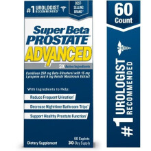 Super Beta Prostate Advanced - Prostate Supplement for Men, Capsules, 60 Ct