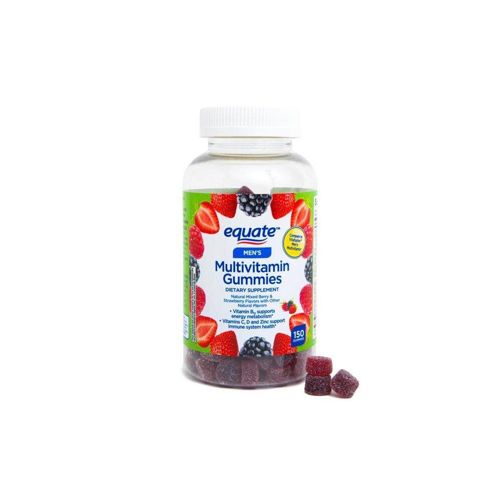 Equate Men's Multivitamin Gummies, 150 Count