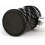 LED Portable Car Ashtray with Lid Diamond Pattern Ashtray-Black 3