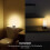 Wireless PIR Motion Sensor LED Night Light Battery Operated Table Lamp 10