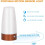 Wireless PIR Motion Sensor LED Night Light Battery Operated Table Lamp 4