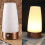 Wireless PIR Motion Sensor LED Night Light Battery Operated Table Lamp 12