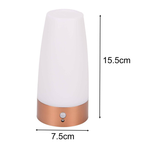 Wireless PIR Motion Sensor LED Night Light Battery Operated Table Lamp 1