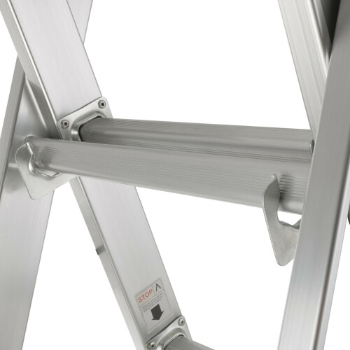 3 IN 1 Leaning/Step Ladder Work Scaffolding Platform Aluminum 2