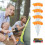 Milestone 20 Heavy Duty Tent Pegs / 20cm Length / Includes Plastic Storage Case 3