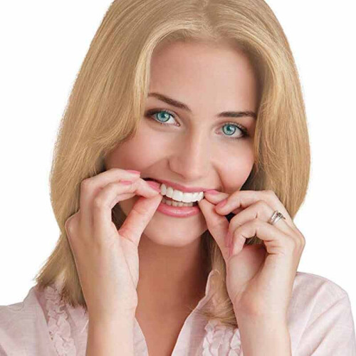 Smile Snap On Upper False Teeth Lower Dental Veneers Dentures Tooth Cover 2