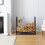 NEO Neo Black Firewood Log Rack With Hooks 1
