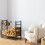 NEO Neo Black Firewood Log Rack With Hooks 3