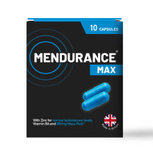 Mendurance MAX food supplement capsules for Mens health & Wellbeing