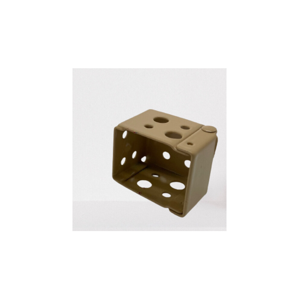 (Beige (VN1010-Bei)) 2 x End Brackets for 25mm/1" Venetian/Wood Blind