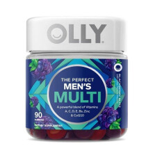 OLLY, Idealny Multi dla Mężczyzn, Blackberry Blitz, 90 Gummies