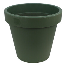 (Green, 1) All Weather Plant Pot Patio Flower Garden Heavy Duty 25cm Planter Outdoor Indoor