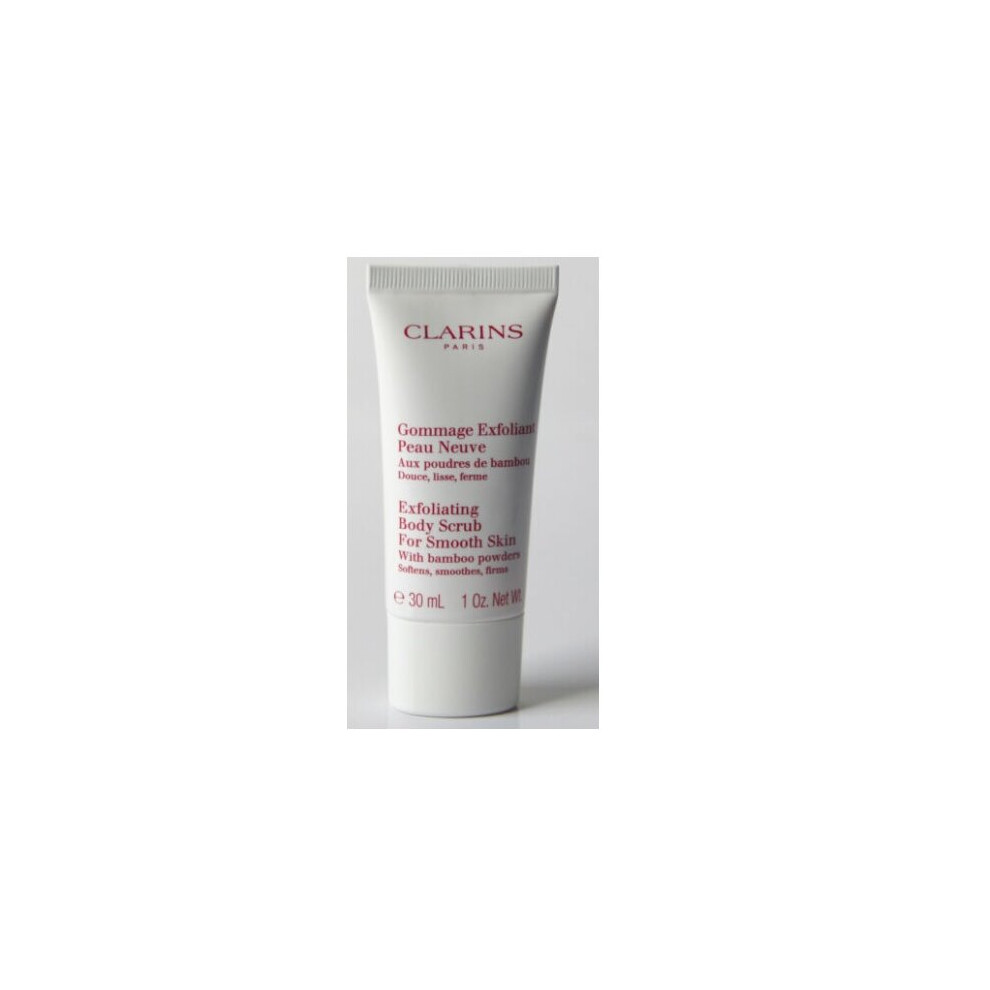 Clarins Exfoliating Body Scrub With Bamboo Powders - 30ml -Travel Size