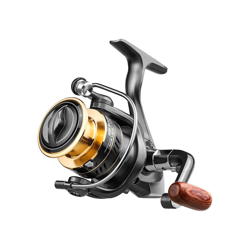 (6000 Series) 5.2:1 8KG Fishing Reel Spinning Reel Lightweight Fishing Wheels High Speed Metal Spool Coil Fishing Reel Universal Left/Right Hands Fishing Reel