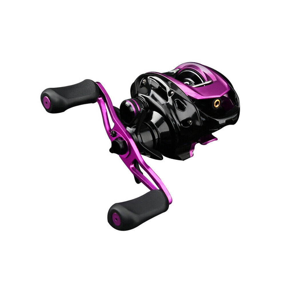 (Left hand) 185G 7.2:1 Speed Ratio Fishing Reel 5+1 Bearing Spinning Fishing Reel Long-Distance Cast Reel Left and Right Wheel Fishing Tool