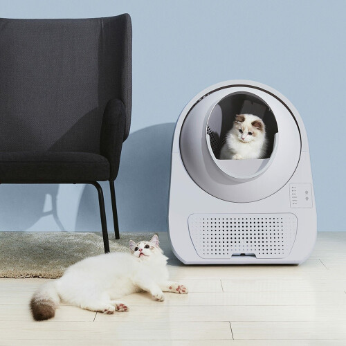 Cat Litter Pot DC 12V 5W Autoxick Empty Double Seal Deodorization 2