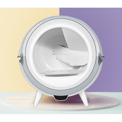 (Type A) Automatic Self Cleaning Cat Litter Bo* UV Sterilization Smart Pet toxical Mask LED Display