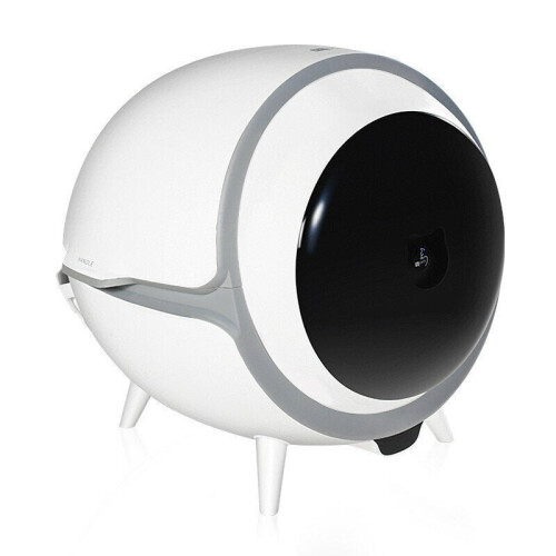(Type A) Automatic Self Cleaning Cat Litter Bo* UV Sterilization Smart Pet toxical Mask LED Display 1