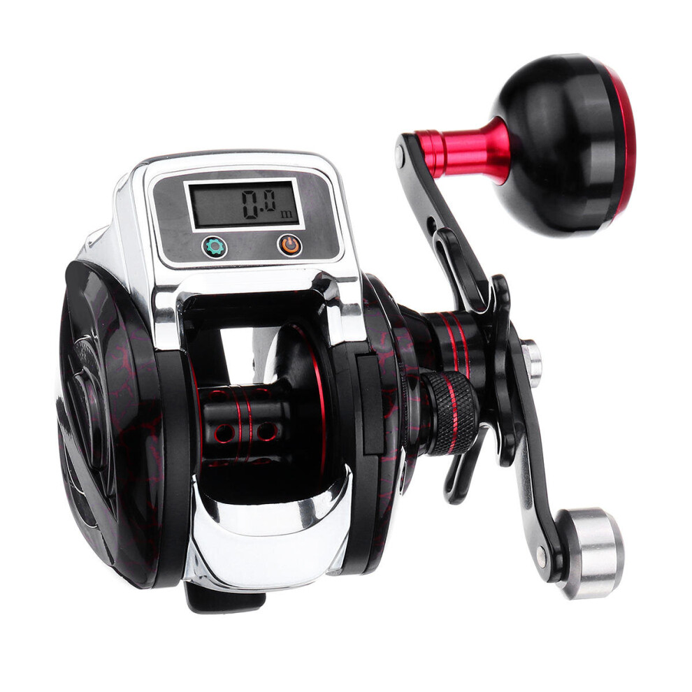 (Right hand) 6.3:1 5kg Digital Display Fishing Reel