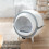 (Type A) Automatic Self Cleaning Cat Litter Bo* UV Sterilization Smart Pet toxical Mask LED Display 4