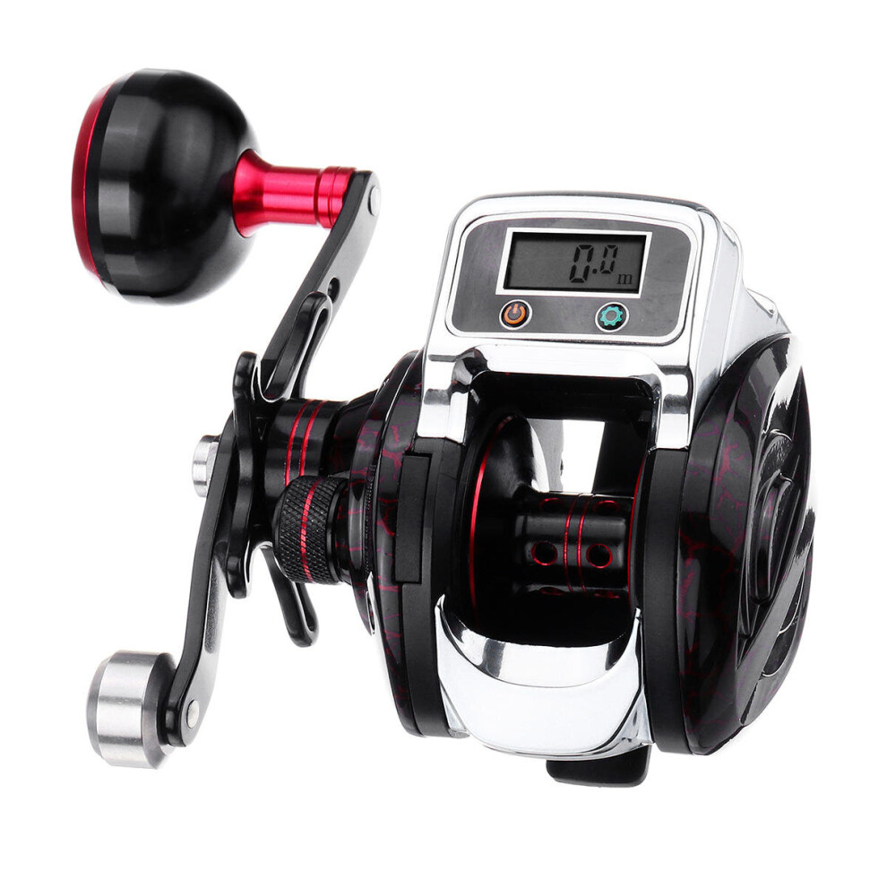 (Left hand) 6.3:1 5kg Digital Display Fishing Reel