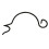 Selections Hanging Bracket Hook for Bird Feeding Stations (Spiral Fixing) 1