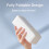 Portable Phone Holder Stand w/ Wireless Dimmable LED Selfie Fill Light 9