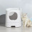 (Type B) Cat Litter Box Deodorant Antibacterial Splash Proof for Pet 3