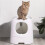 (Type A) Cat Litter Box Deodorant Antibacterial Splash Proof for Pet 1