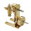 Micro Scale M1 Single Cylinder Steam Engine Model Full Matel Modle 3