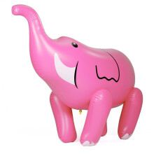 () PVC Elephant Sprinkler Inflatable Simulation Toys Water-jet for Children Kids Outdoor Fun Pool Swim Water Play Toys