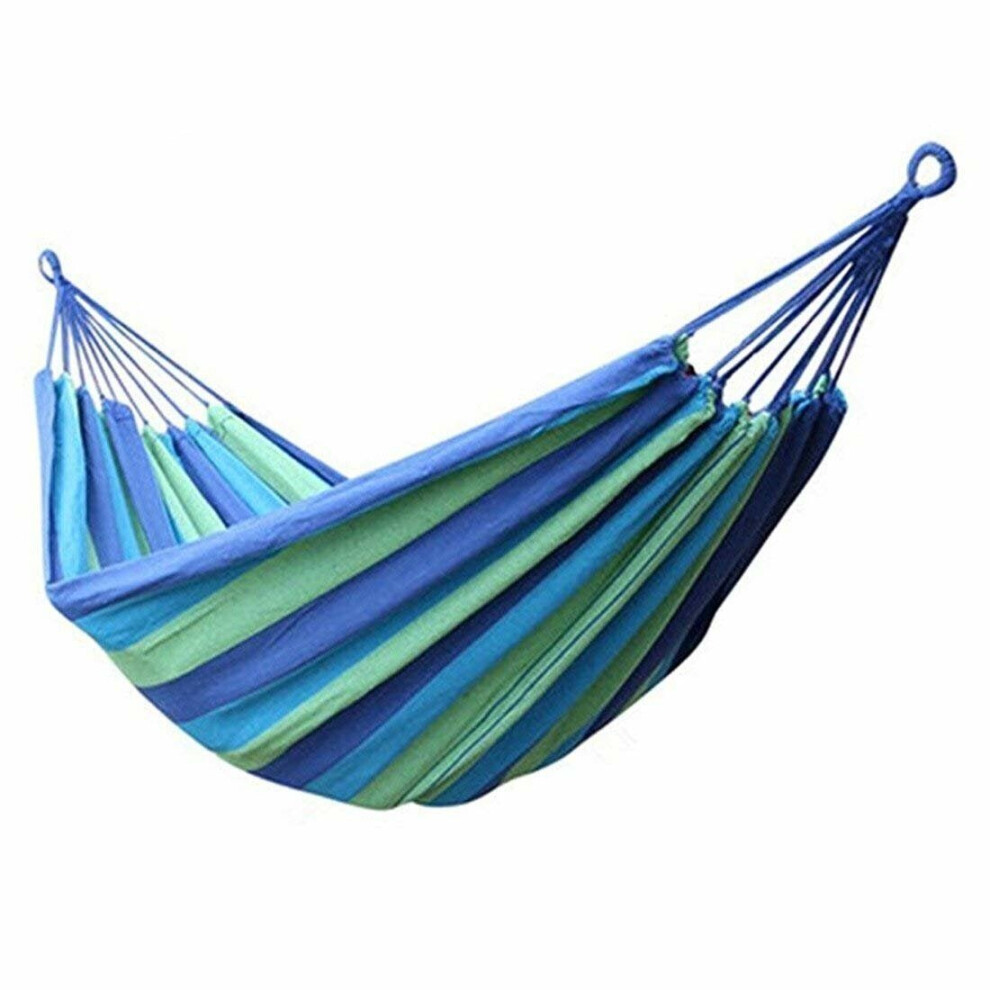 1-2 Person Double Hammock Chair Swing Bed Garden Outdoor Camping