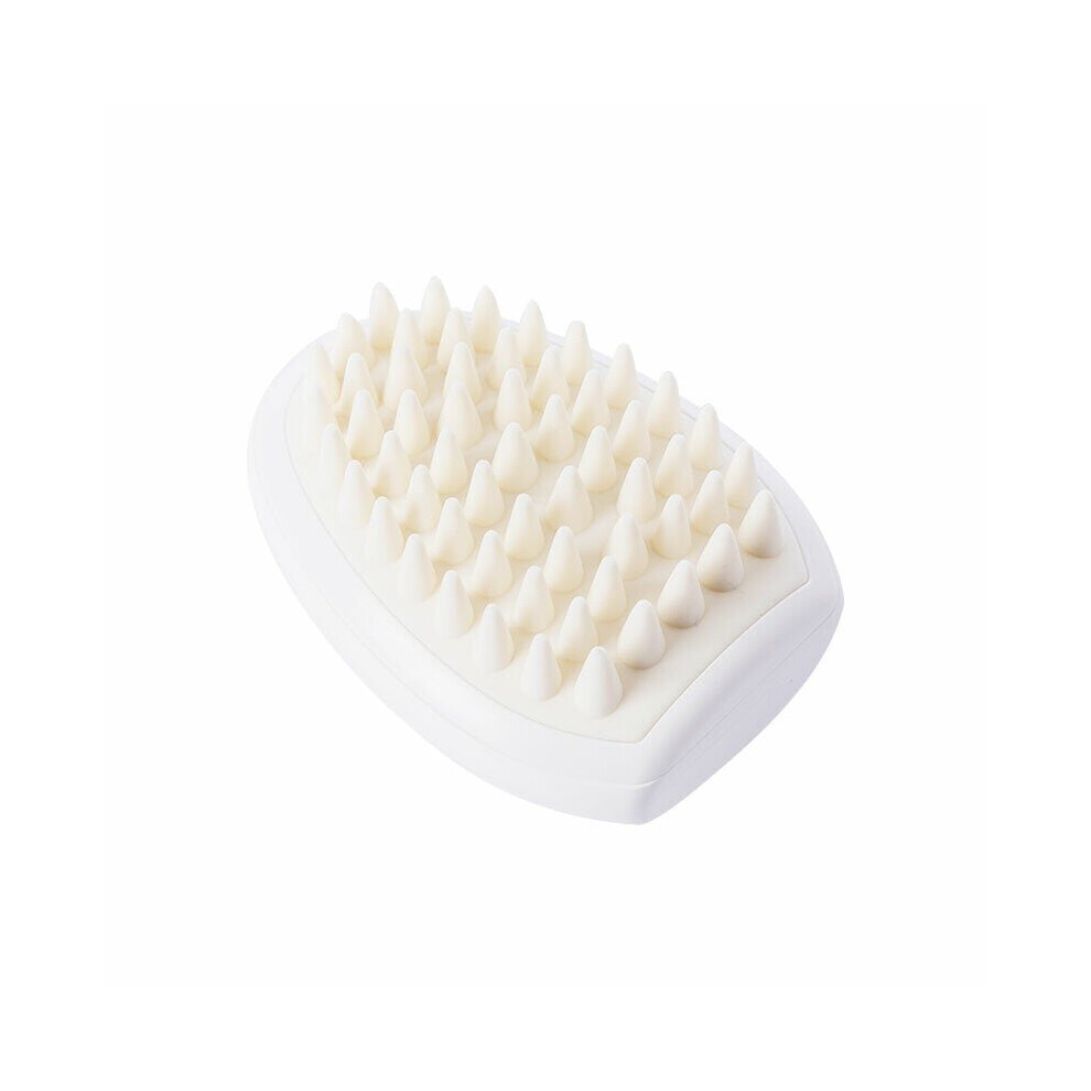 (Oval) Pet Dog Silicone Comb Hair Removal Brush Smooth Surface Easy Cleaning