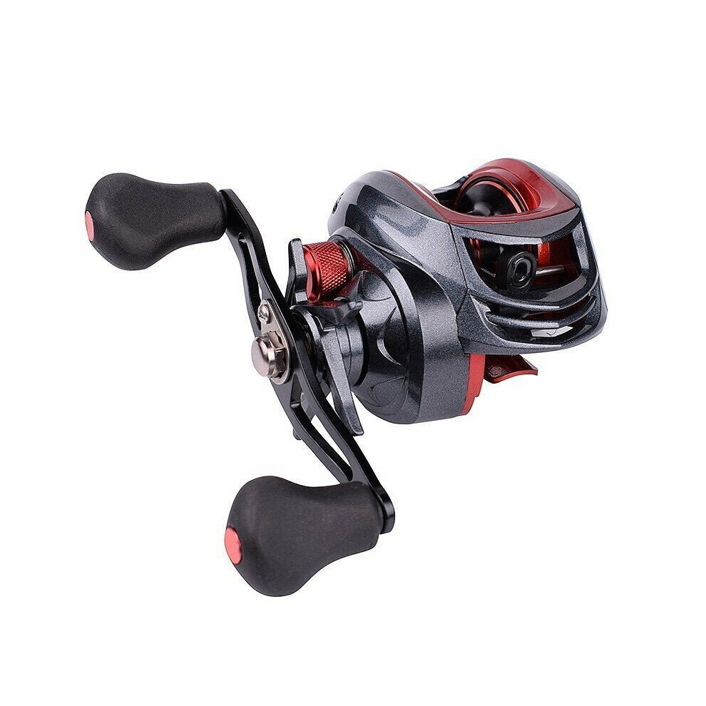 (Left hand) 7.2:1 High Ratio Fishing Reel Left Right Hand 5.5kg Drag Saltwater Baitcasting Wheel