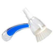 (Blue) Pet Brush Dog Bath Brush Cat Dog Massage Household Brush Cleaning Supplies Bath Tools