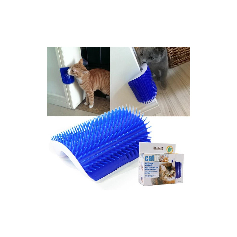 Pet Products Cats Supplies Massage Device Self Groomer Furniture Scratching Post Pet Brush