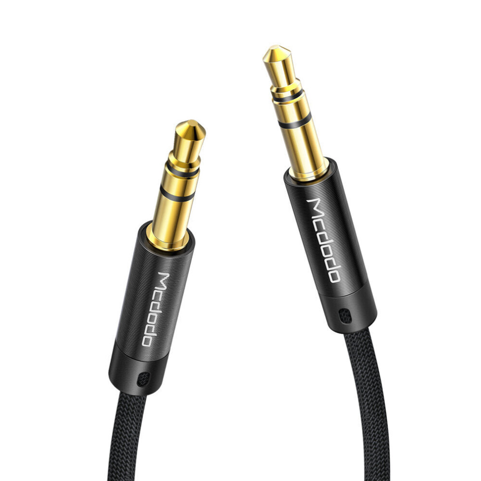Nylon Braided 3.5Mm Male To Male Stereo Aux Audio Cable 1.2M For Speaker 3654659310590
