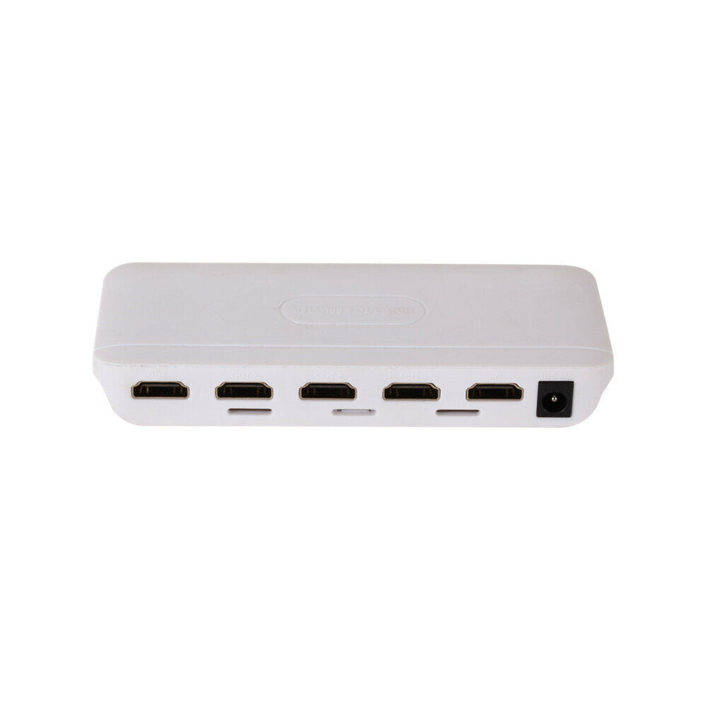4K HD Display Splitter Two-way Switch Digital Light Display 1-in-4 or 4-in-1 Audio Video Switching 4K HD Display Splitter Adapter