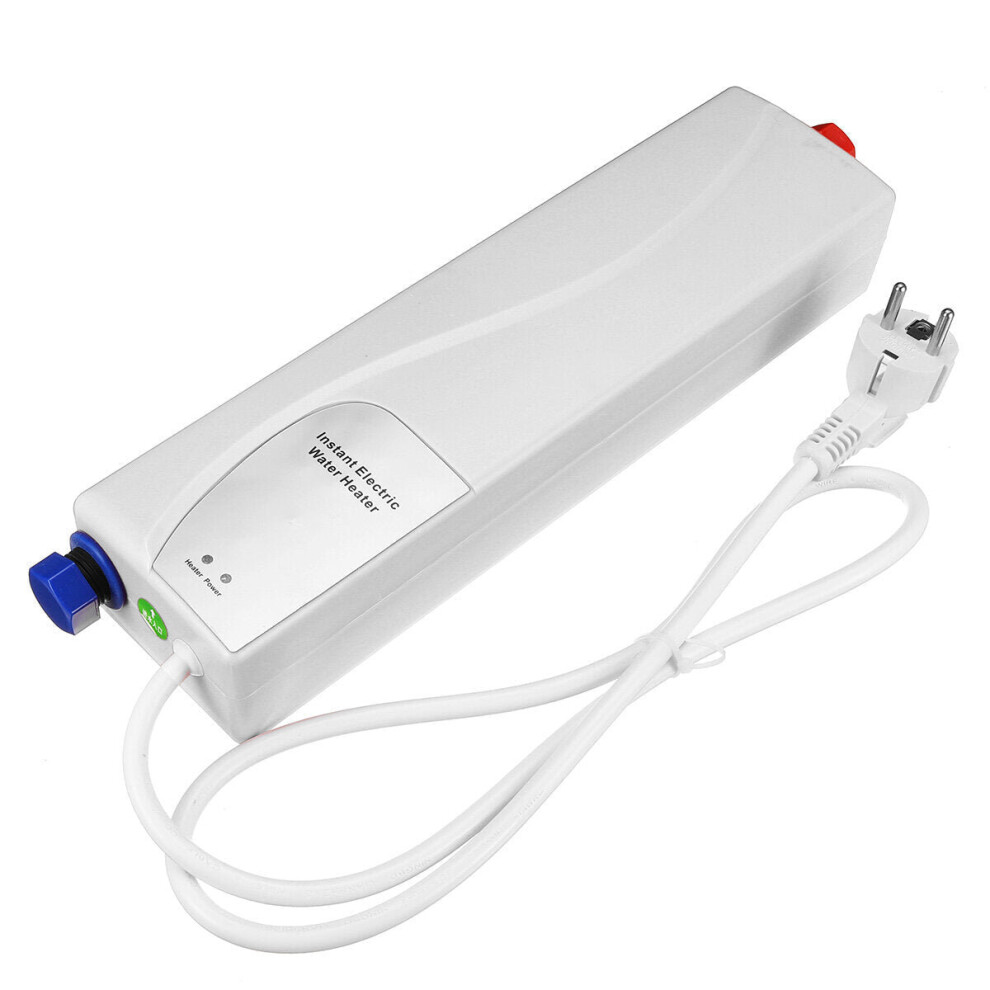 (White) 360 Degree Installation Of Instant Heating Storage Free Hot Water Electric Heater