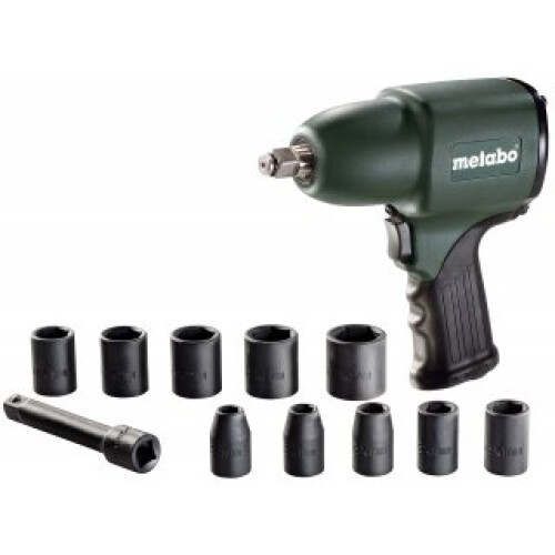 Metabo Visseuse à choc air comprimé Coffret - METABO - DSSW 360 Set 1/2"