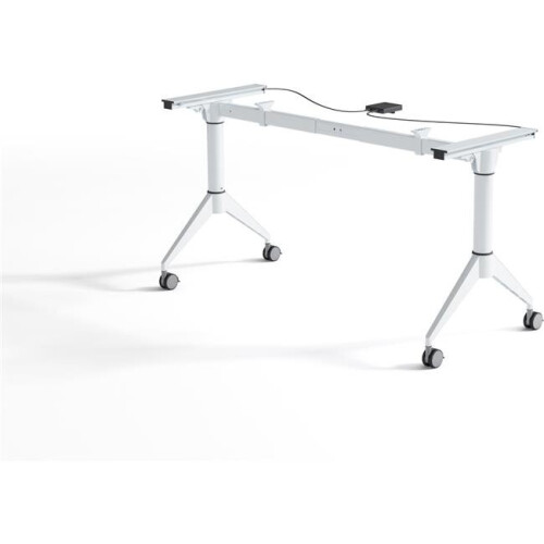 Lorell LLR60739 Training Table Base, White