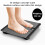 Digital Body Weight Bathroom Scale LCD Display Smart Weight Scale With Temperature Function Hea 3