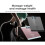 Digital Body Weight Bathroom Scale LCD Display Smart Weight Scale With Temperature Function Hea 4